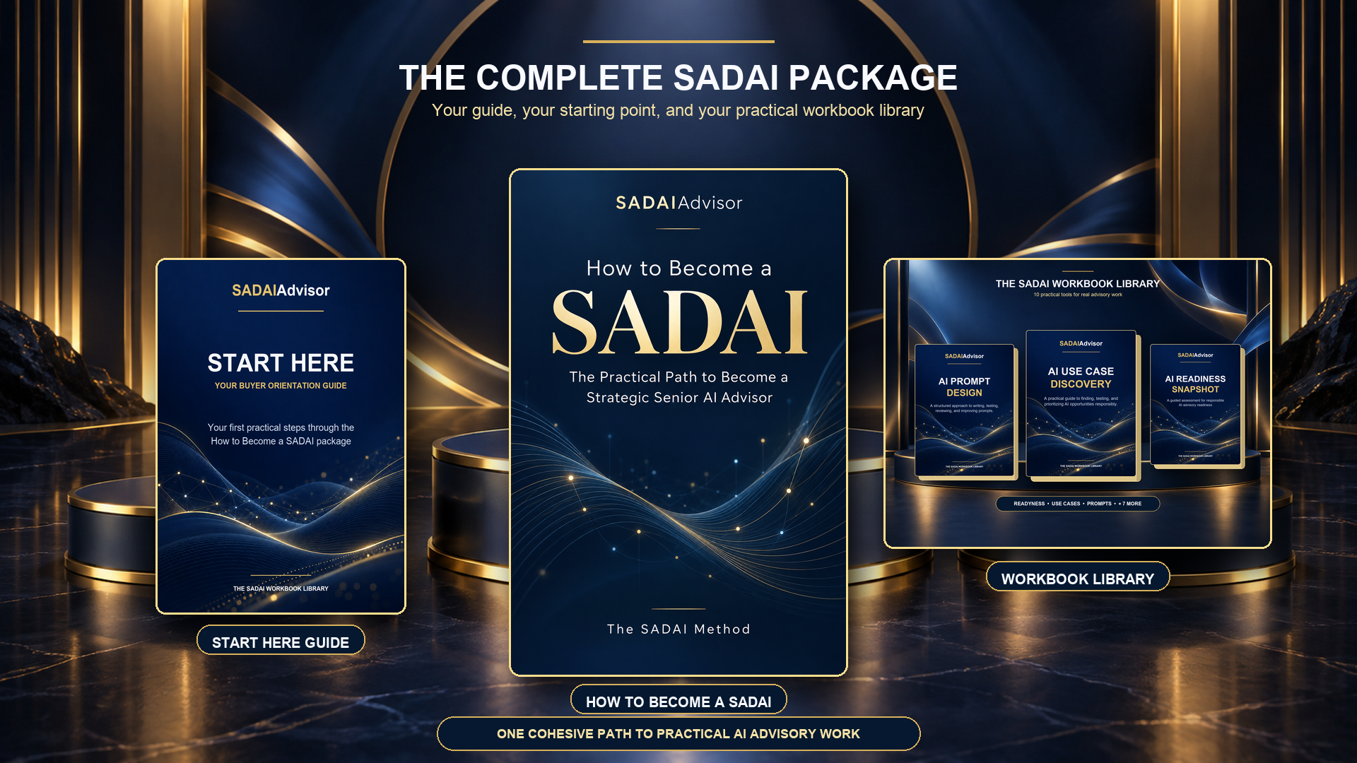 How to Become a SADAI guide with the complete SADAIAdvisor buyer package