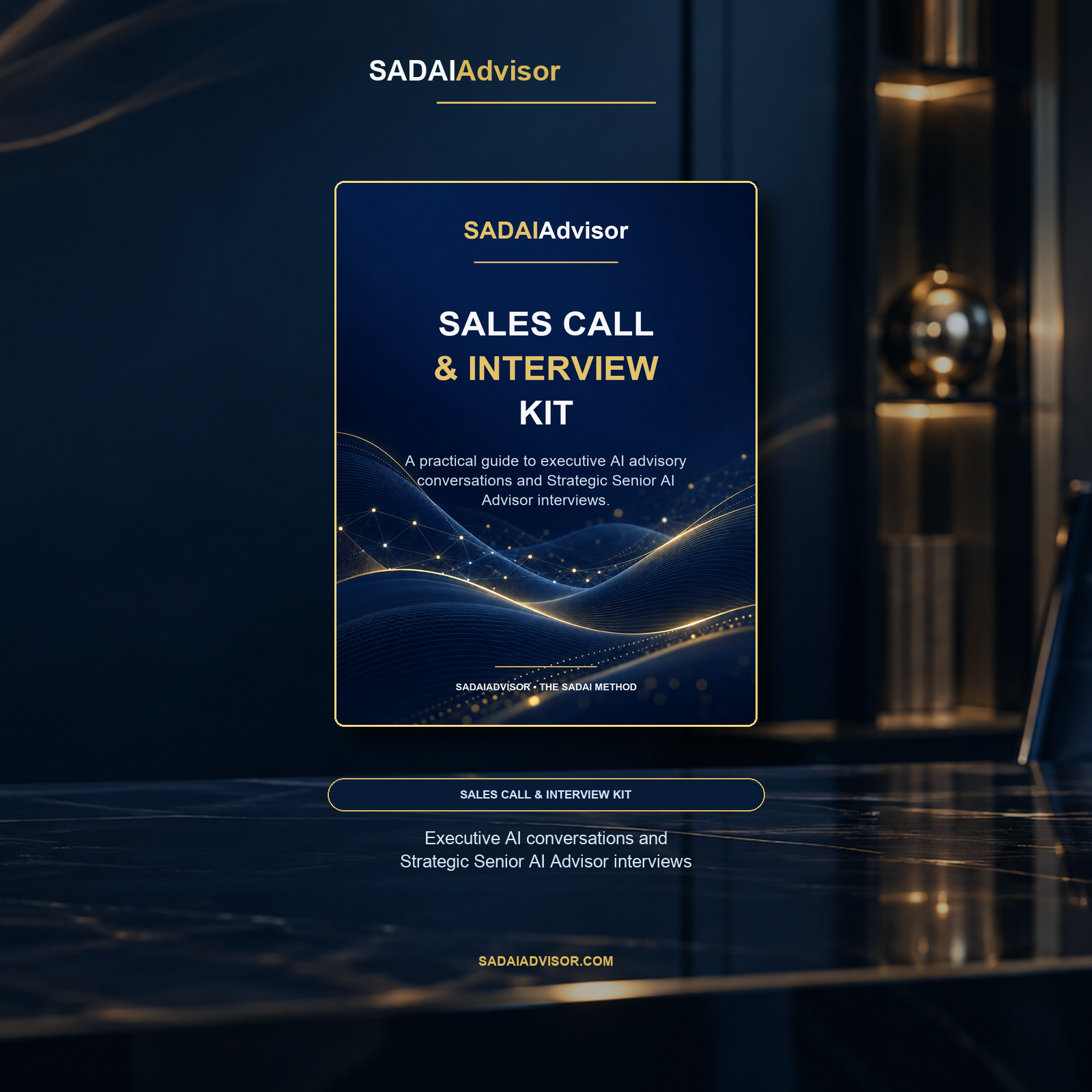 Interview and Sales Call Kit product mockup